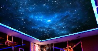 Натяжной потолок звездное небо Нижний Тагил, цена от 5288 руб.